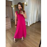 VESTIDO MALHA DE ALGODÃO DÉBORA - PINK