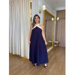 VESTIDO LIOCEL CRUZADO - ELIANA MARINHO/BEGE