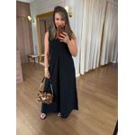 VESTIDO MALHA DE ALGODÃO VITORIA - PRETO