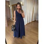 VESTIDO MALHA DE ALGODÃO VITORIA - AZUL