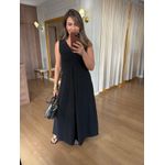 VESTIDO MALHA DE ALGODÃO VITORIA - PRETO