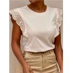 REGATA MALHA ZARA MUSCLE - BEGE