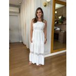 VESTIDO RENDA BUSTO - OFF