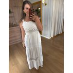 VESTIDO RENDA BUSTO - OFF