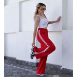 CALÇA TRACK PANTS ADIDAS - VERMELHA