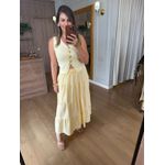 COLETE MODAL - AMARELO MANTEIGA