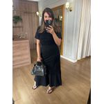CONJUNTO MALHA DE ALGODÃO PALOMA - PRETO