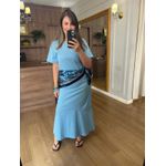 CONJUNTO MALHA DE ALGODÃO PALOMA - AZUL CANDY