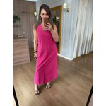 VESTIDO MALHA DE ALGODÃO CELINA - PINK