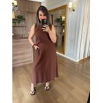 CONJUNTO EM LIOCEL BELA - MARROM