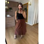 SAIA EM LIOCEL COM ELASTICO - MARROM