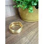 BRACELETES EM METAL - DOURADO FOSCO