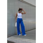 CALÇA TRACK PANTS ADIDAS - AZUL BIC