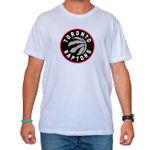 Camiseta Toronto Raptors Branca