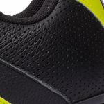 Chuteira em Couro Classic Trave Campo Adulto - Preto/Amarelo Limão