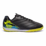 Chuteira Cyclone Society Adulto - Preto/Amarelo