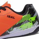 Chuteira Cyclone Futsal Adulto - Laranja/Preto