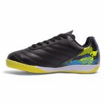 Chuteira Cyclone Futsal infantil - Preto/Amarelo