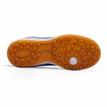 Chuteira Cyclone Society Infantil - Azul/Laranja/Prata
