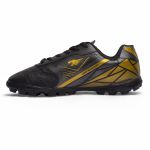 Chuteira Defender Society Adulto - Preto/Dourado