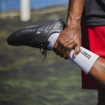 Chuteira Elite Society Adulto - Preto/Branco