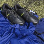 Chuteira Panther ll Society Adulto - Preto/Amarelo