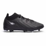 Chuteira Phantom Campo TPU Adulto - Preto/Branco