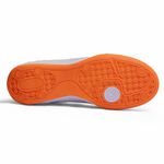 Chuteira Point Futsal Adulto - Branco/Azul/Laranja