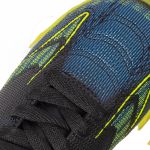 Chuteira Point Futsal Infantil - Preto/Azul/Amarelo