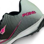 Chuteira Point Society Infantil - Preto/Branco/Pink