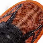 Chuteira Point Society Infantil - Preto/Laranja/Prata