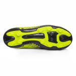 Chuteira Trave Campo SOFT+ Adulto - Preto/Amarelo Neon