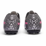 Chuteira Society Soft+ Solado de Borracha Adulto - Branco/Preto