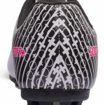 Chuteira Society Soft+ Solado de Borracha Adulto - Branco/Preto