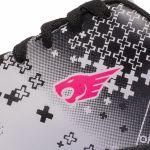 Chuteira Futsal Soft+ Solado Costurado Infantil - Branco/Preto