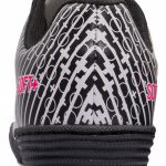 Chuteira Futsal Soft+ Solado Costurado Infantil - Branco/Preto