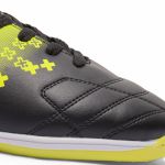 Chuteira Futsal SOFT+ Adulto - Preto/Amarelo Neon