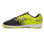 Chuteira Futsal SOFT+ Adulto - Preto/Amarelo Neon