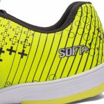 Chuteira Futsal SOFT+ Adulto - Preto/Amarelo Neon