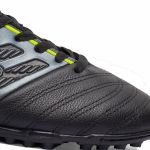  Chuteira Ultra Society Adulto - Preto/Amarelo