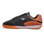  Chuteira Victory Society Adulto PVC - Preto/Laranja