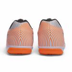  Chuteira Vitaly Futsal Adulto - Branco/Laranja