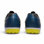 Chuteira Vitaly Society Adulto - Preto/Azul/Amarelo