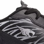 Chuteira Xtreme Society Borracha Adulto - Preto/Branco