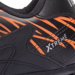 Chuteira Xtreme Society Adulto - Preto/Laranja