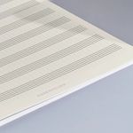 COMBO: 2x Caderno Pautado de Caligrafia Musical