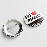 Botton Eu Amo Piano Essenfelder