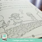 COMBO 5 LIVROS: Grandes Clássicos Vol. 1, 2 e 3 + Cantigas Vol. 1 + Natal