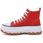 Tênis Cano Alto Lona Star Vermelho