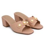 Tamanco Pérola Star Nude